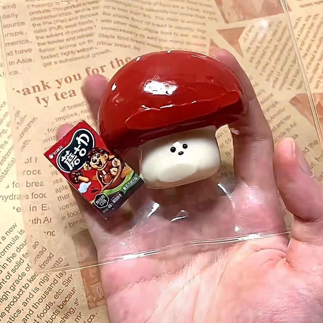 Mushroom Taba Squishy Toy