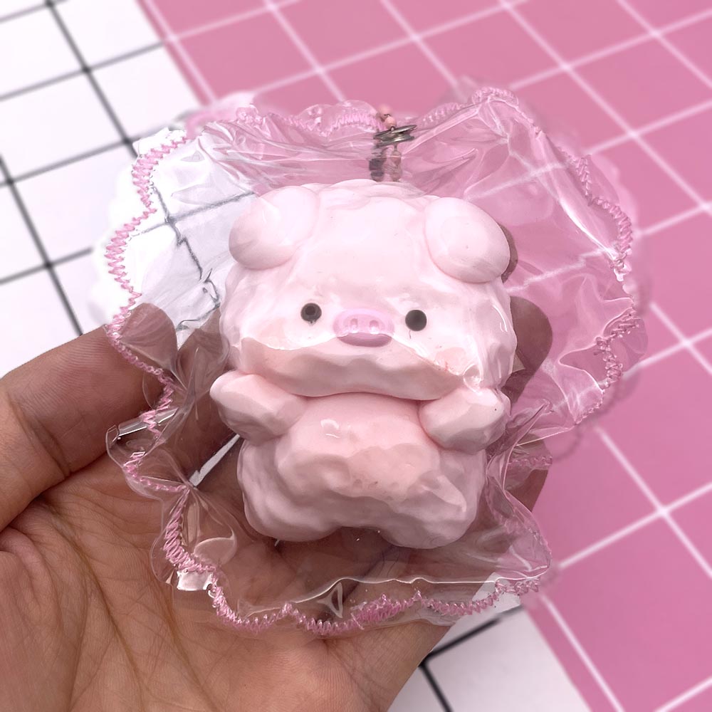 Cute Little Pink Pig Taba Squishy Toy