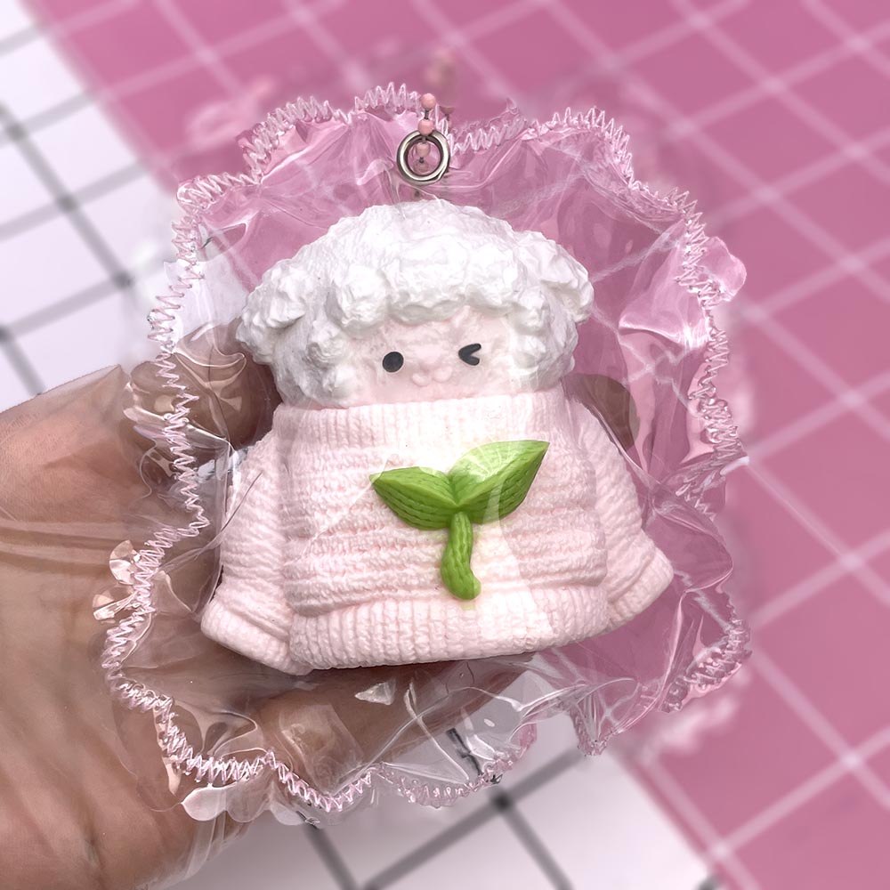 Sweater Lamb Taba Squishy Toy