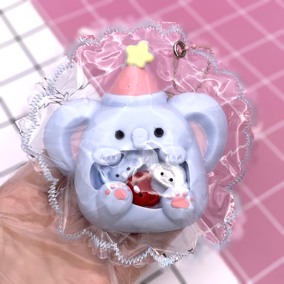 Baby Elephant Taba Squishy Toy