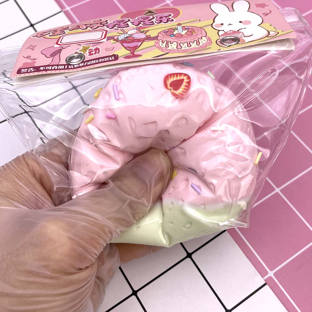 Strawberry Taba Squishy Toy
