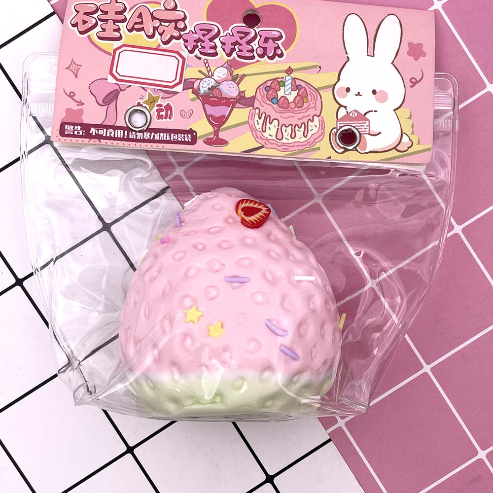 Strawberry Taba Squishy Toy