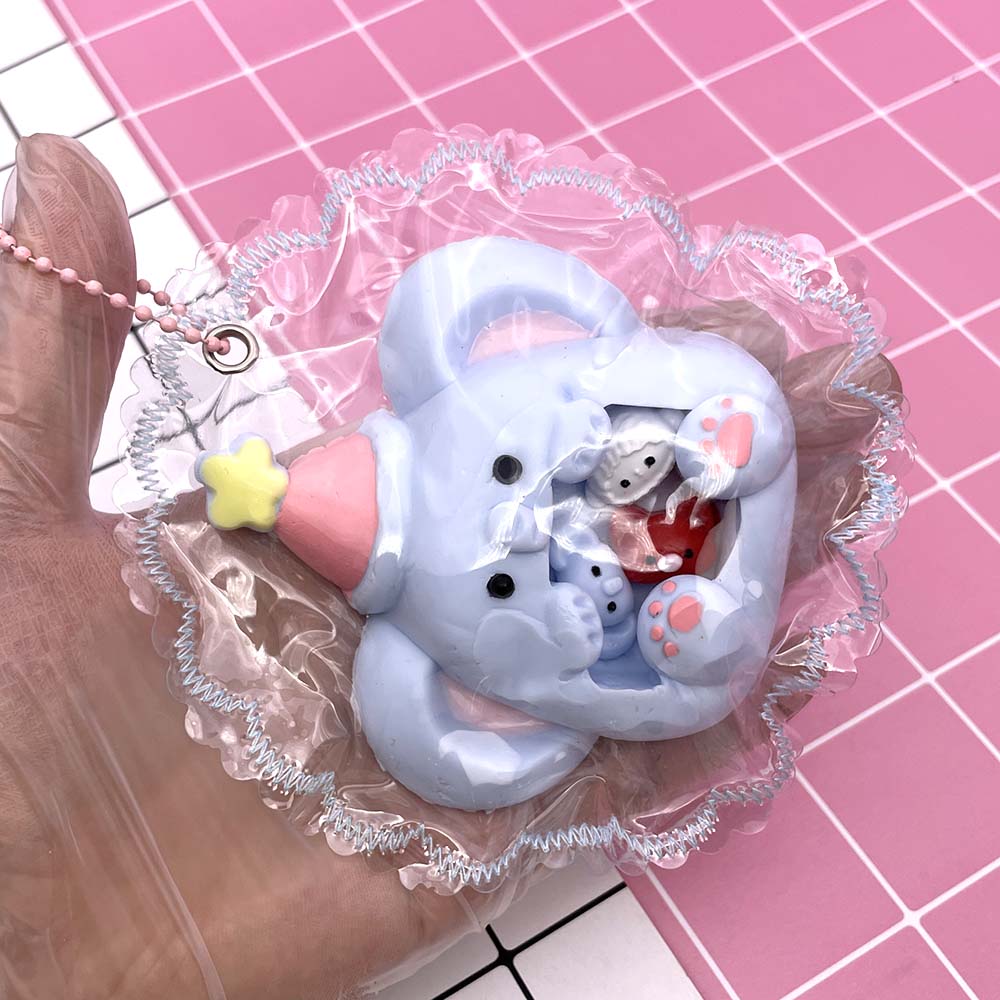 Baby Elephant Taba Squishy Toy
