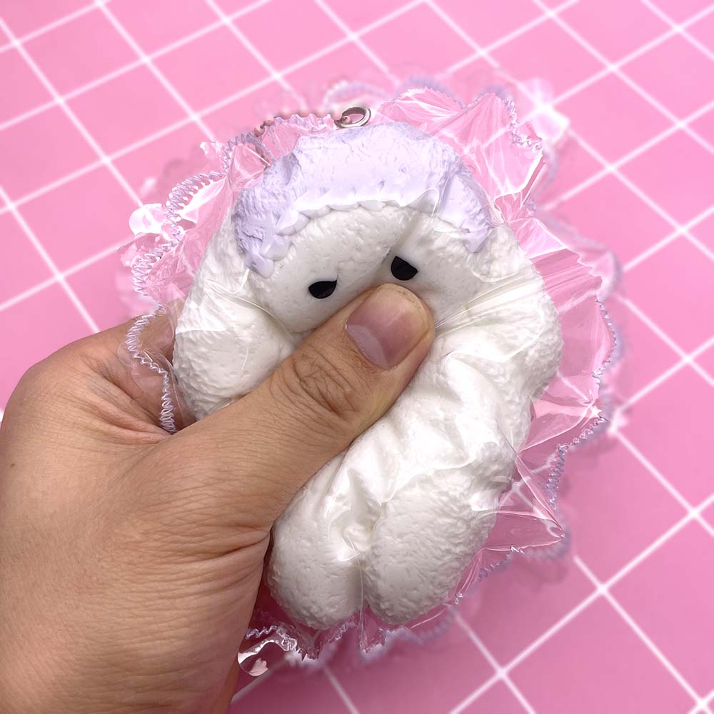 Hooded Rabbit Taba Squishy Toy