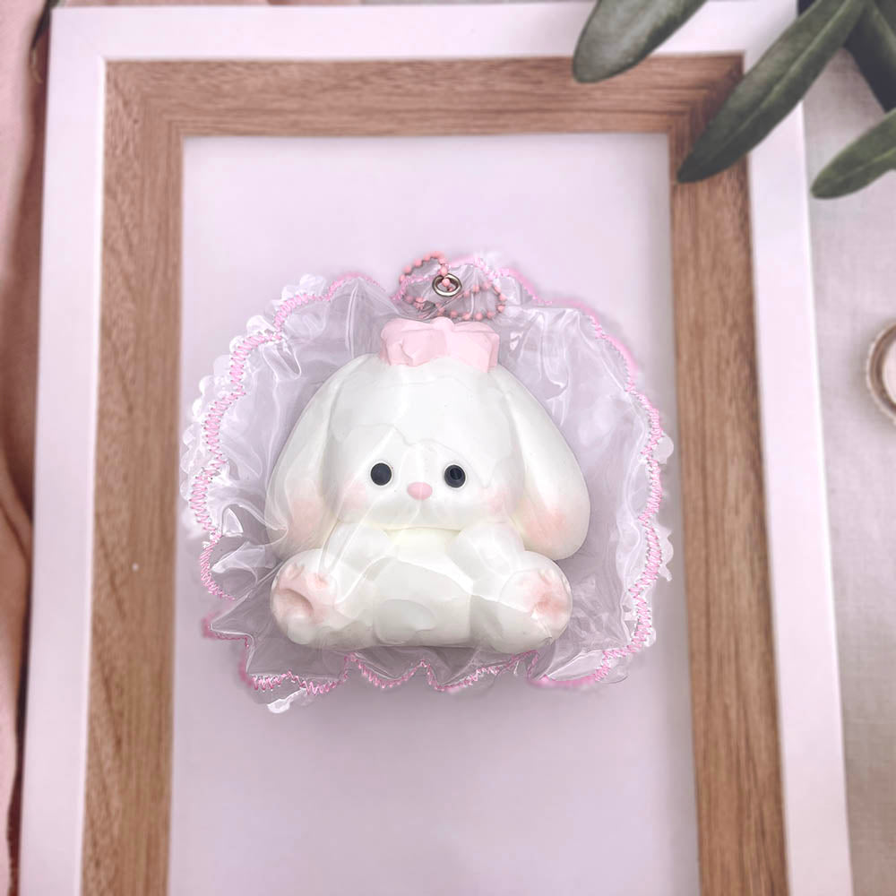 Cute Lop-Eared Rabbit Taba Squishy Toy
