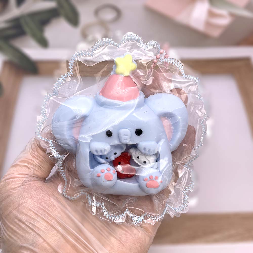 Baby Elephant Taba Squishy Toy