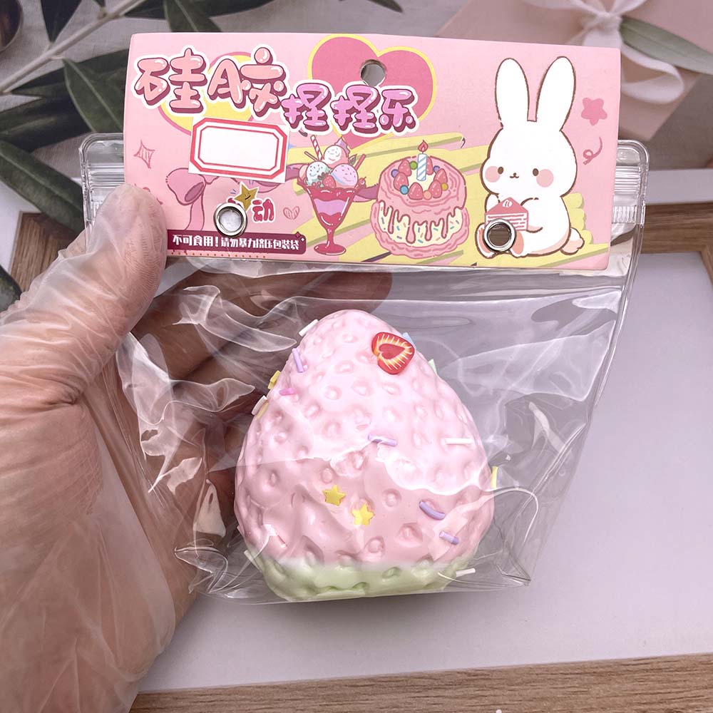 Strawberry Taba Squishy Toy