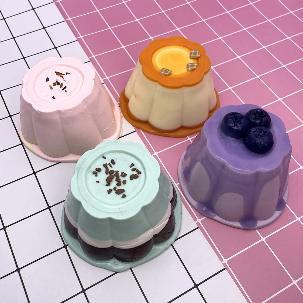 Multicolored Jelly Taba Squishy Toy