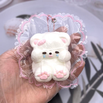 Cute Tear Bear Taba Squishy Toy