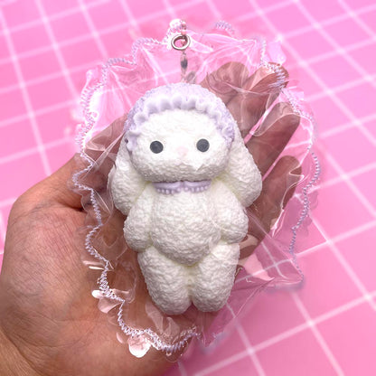 Hooded Rabbit Taba Squishy Toy