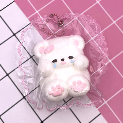 Cute Tear Bear Taba Squishy Toy