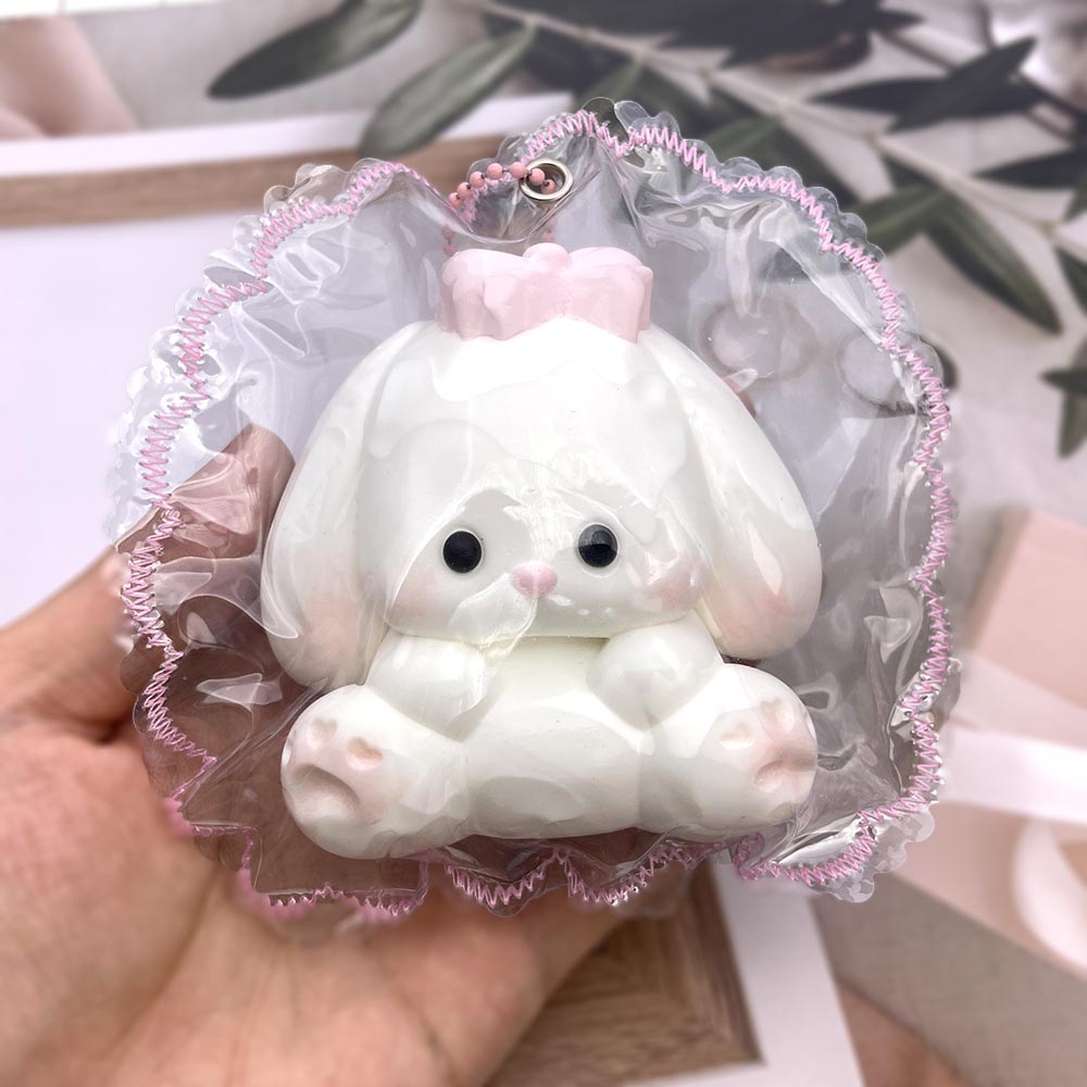 Cute Lop-Eared Rabbit Taba Squishy Toy