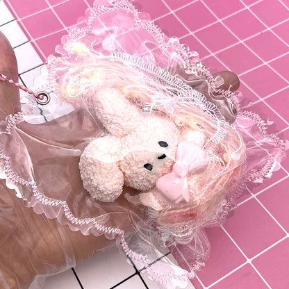 Plush Little Bunny Taba Squishy Toy