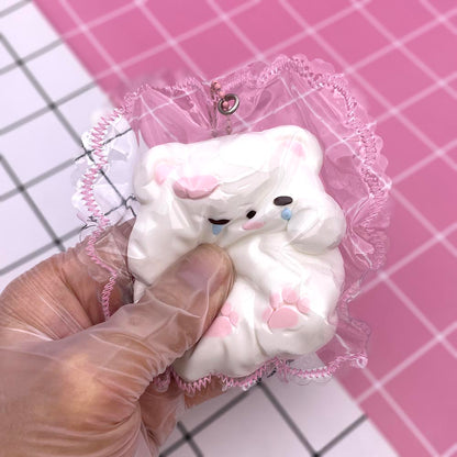 Cute Tear Bear Taba Squishy Toy