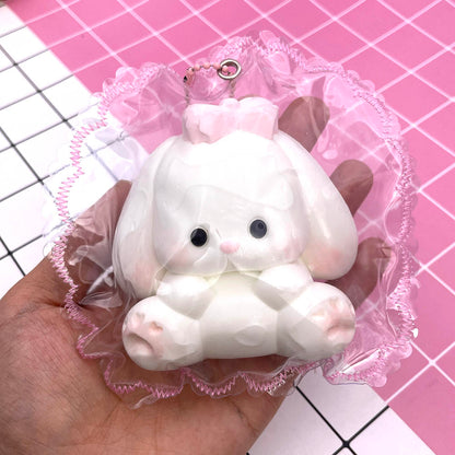 Cute Lop-Eared Rabbit Taba Squishy Toy