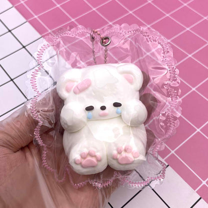 Cute Tear Bear Taba Squishy Toy