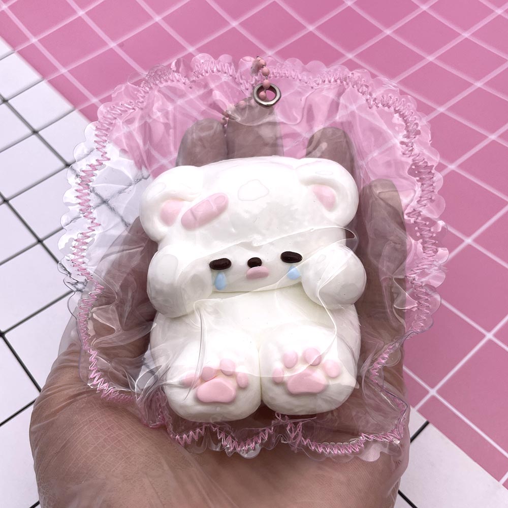 Cute Tear Bear Taba Squishy Toy